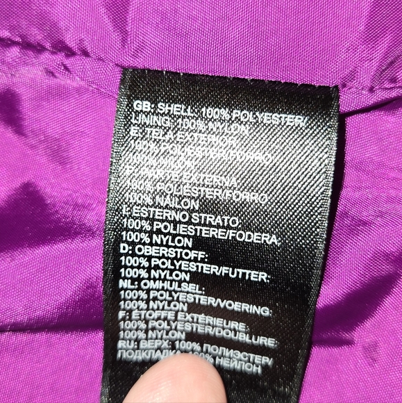 NORTH FACE WOMEN JACKET- Purple & Lavendar- SIZE XS - Picture 9 of 12